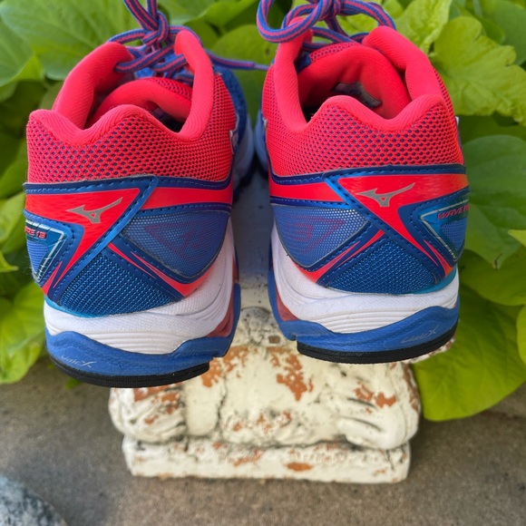 Mizuno Wave Inspire 13. Size 10 Blue/orange - Picture 2 of 8